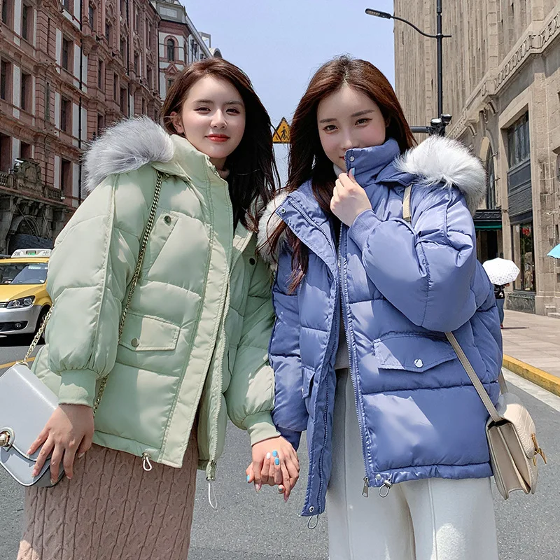 Ladies Coats and Jackets Clothing for Women The New Female Short Korean Version Thicken Bread Service Loose Fashion