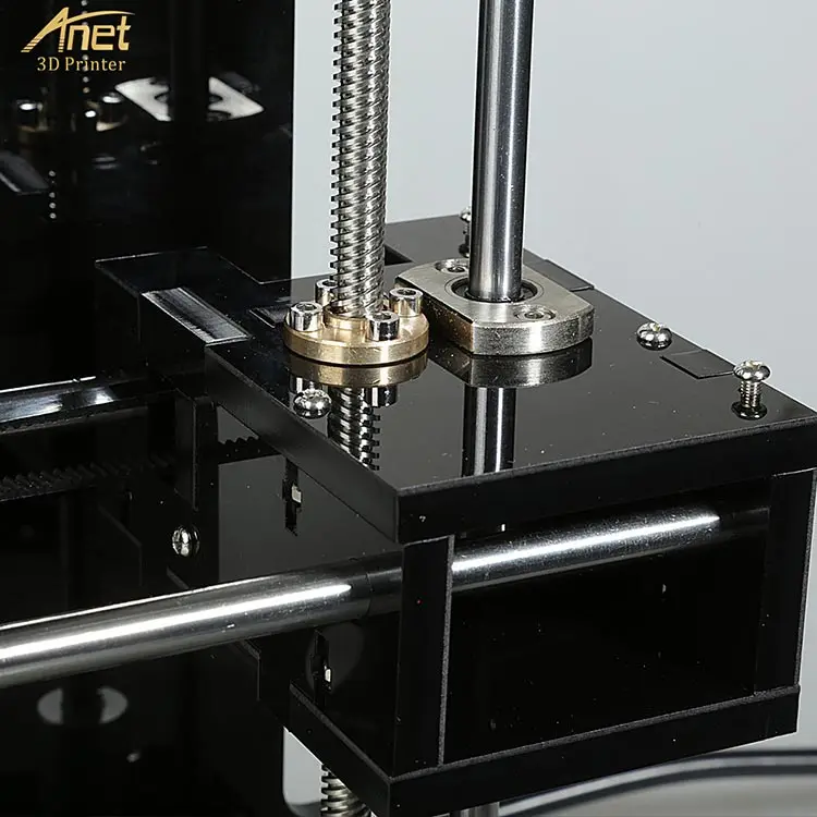 Anet A6 3d принтер настольный блок Высокая точность Полный акриловый Reprap Prusa i3 DIY 3d Принтер Комплект 16 Гб SD карта ЖК большой размер