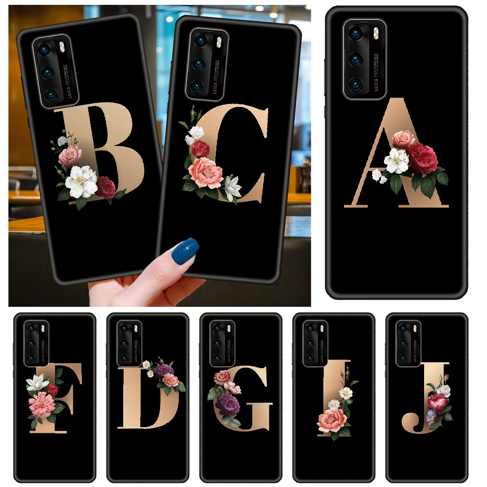 Чехол для телефона Huawei P40 P30 P10 P20 Lite P Smart Z Pro 2019 черный чехол Hoesjes 3D мягкий трендовая