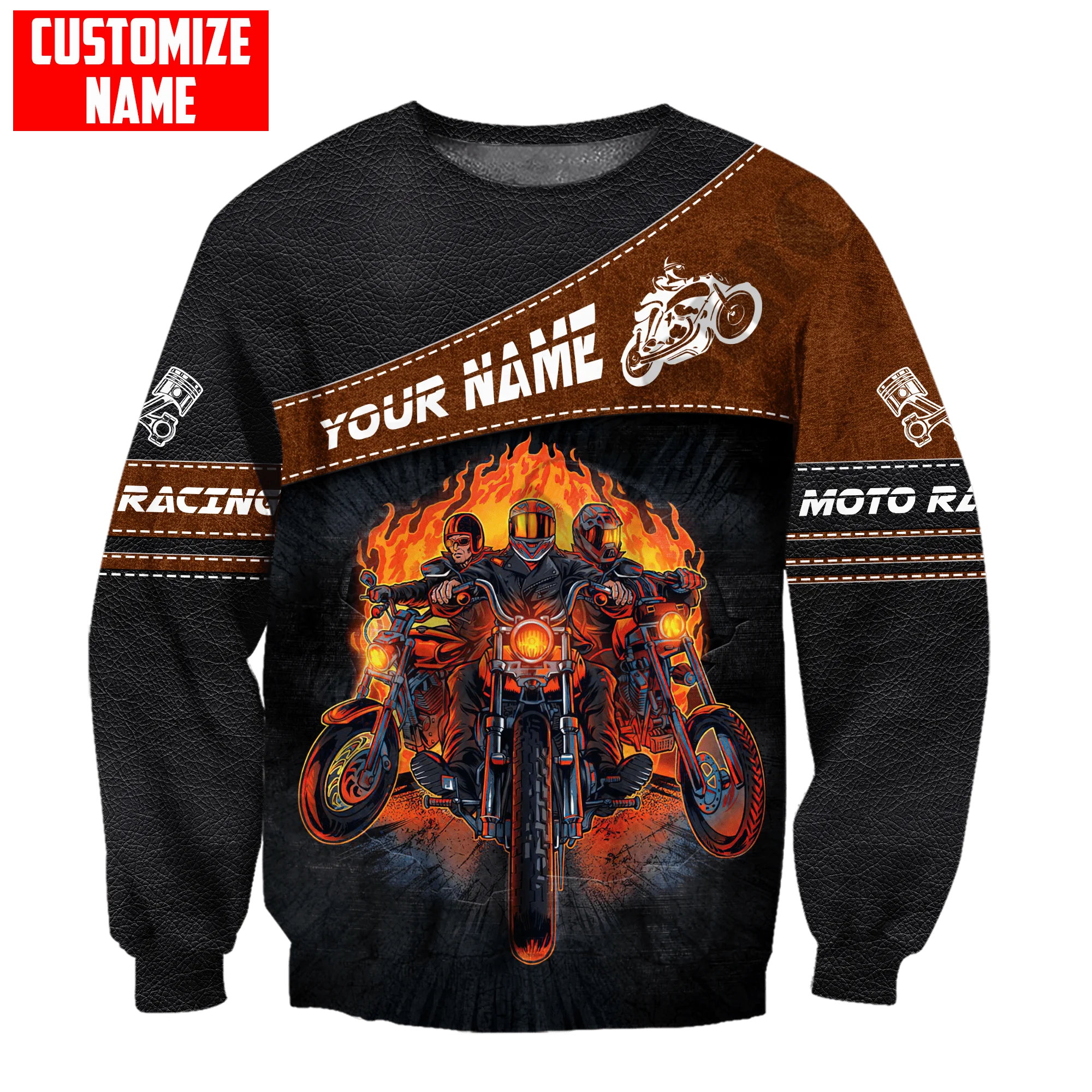 Новейшие повседневные толстовки с капюшоном и молнией PLstar Cosmos 3dprint Racing Motor Fire Custom