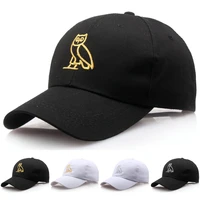 high quality owl embroidery baseball cap for women men unisex adjustable snapback cap kpop hat outdoor dad hat gorras de beisbol