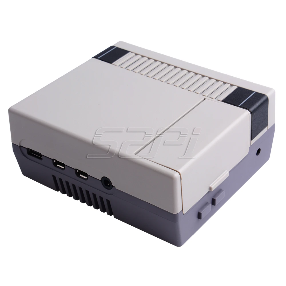 52Pi NES4Pi NES Стиль чехол Комплект ABS функциональный Вентилятор охлаждения радиаторы отвертки только для Raspberry Pi 4 B(4 Модель B