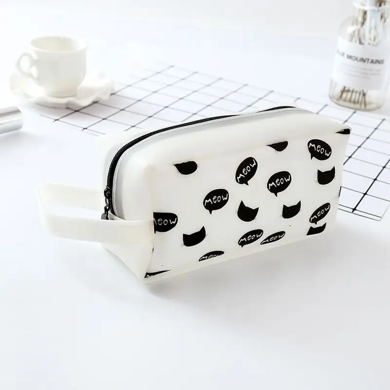 Пенал для ручек и карандашей супер-большой функциональная Канцелярия с рисунком