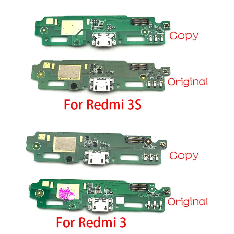Оригинальный Новый USB порт для зарядки гибкий кабель док станции Xiaomi Redmi 3 3S