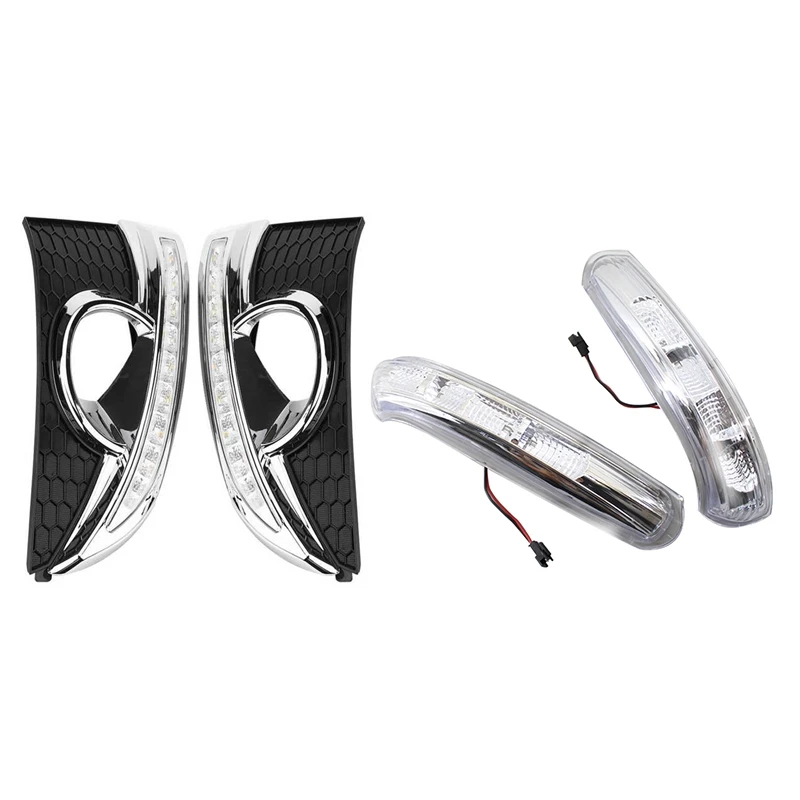 

Turn Signal Relay Car-Styling Led Daytime Running Lights With Side Rear View Mirror Indicator LED Turn Signal Light