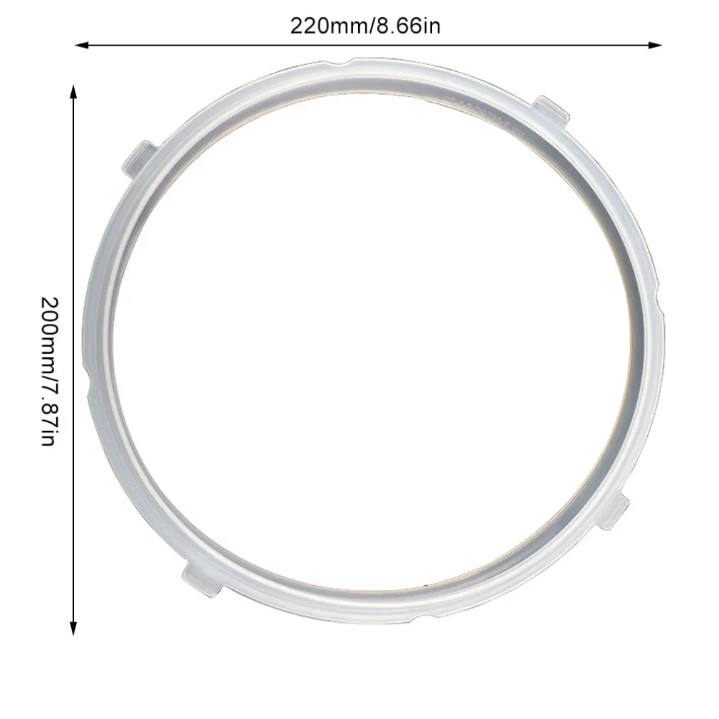 

5/6L or 3/4L Practical Silicone Pot Sealing Ring Replacement for Electric Pressure Cookers Accessories