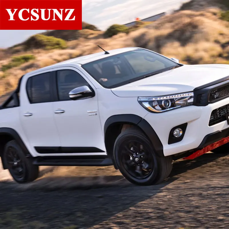 Брызговики для автомобильных арок брызговики Toyota Hilux SR5 2016 2017 2018 двойные салона