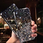 Чехол-накладка для Redmi 8 8A 7 7A 9C NFC 9 9A 6 6A Note 9S 8T 9 8 Pro Max 7 6 Star POCO X3 NFC M3, чехол со стразами и блестками