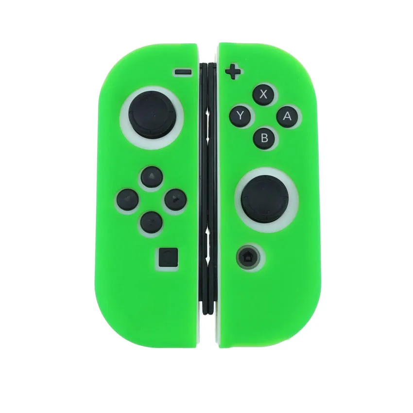 F-F Мягкий чехол YuXi для nyd Switch JOY CON силиконовый защитный чехол для NAND JOY-CON Противоскользящий защитный чехол - Цвет: F-F
