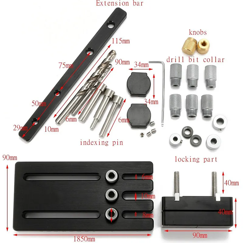 Dowelling джиг-спиннинг мастер комплект бурового руководство дюбель отверстие Набор