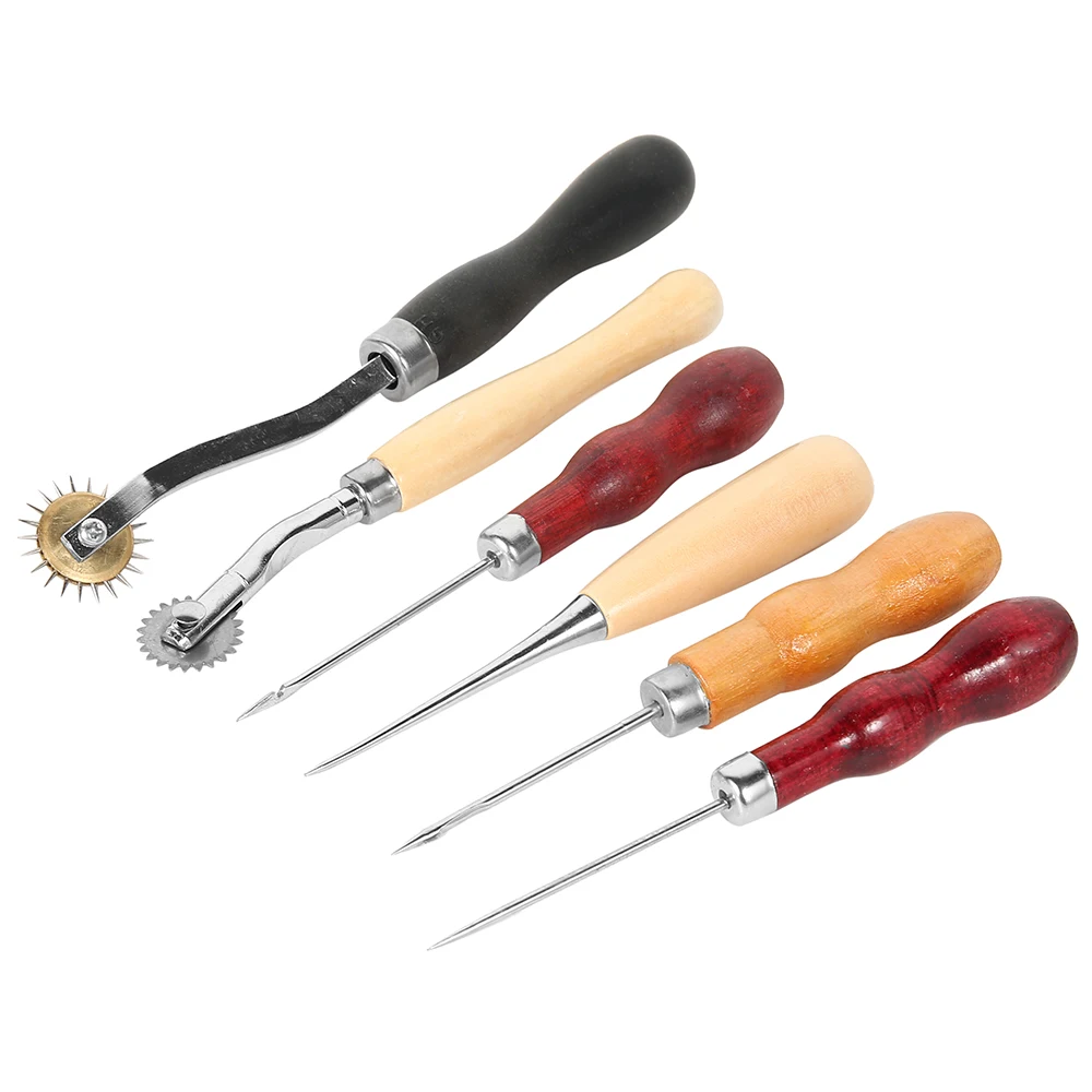 28 шт. набор инструментов для кожевенного ремесла ручная швейная строчка