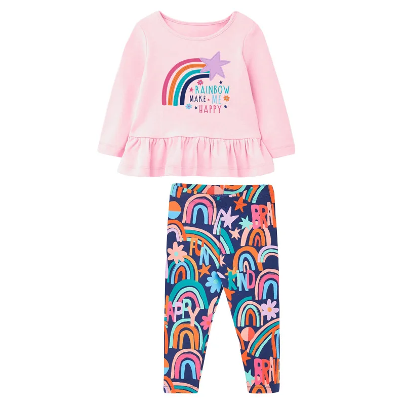 SAILEROAD Baby Boys Pajamas Clothing Sets Long Sleeve t-shirts+ pants kids Cotton Children's Rabbit Suit |
