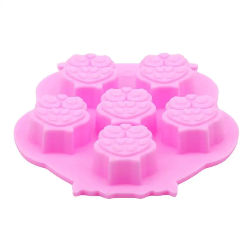 Кухонные аксессуары 1 шт. 6 отверстий 3d-поднос для льда торта фотоформа инструмент