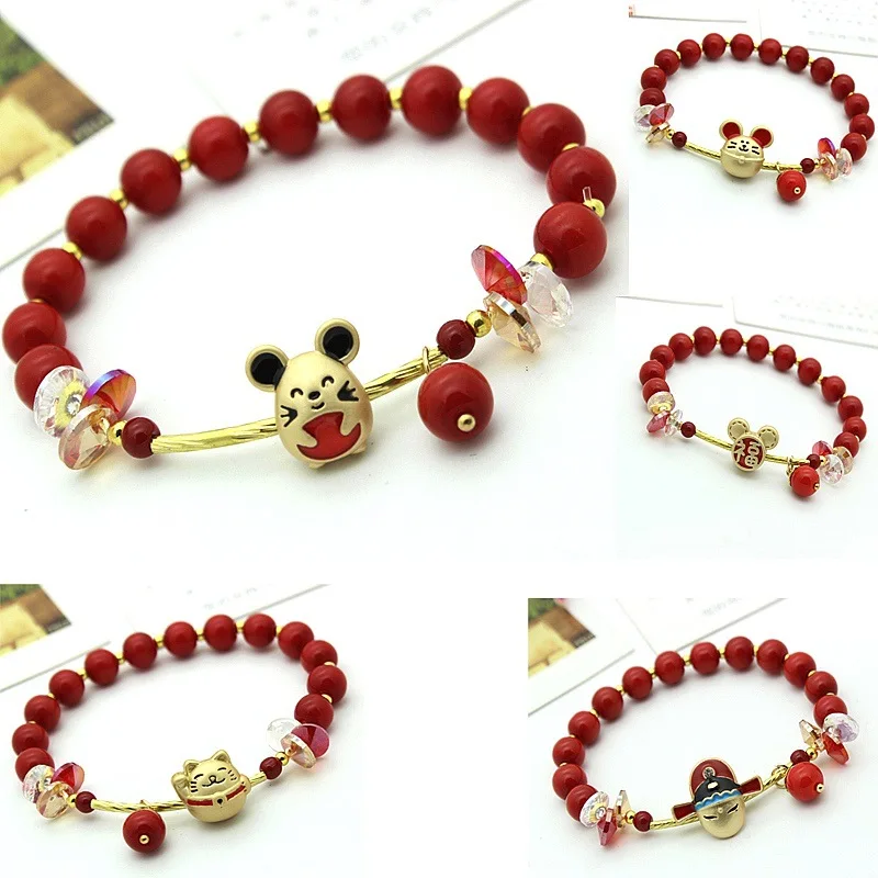 2020 золотые браслеты из крысиных бусин для женщин браслет в китайском стиле с