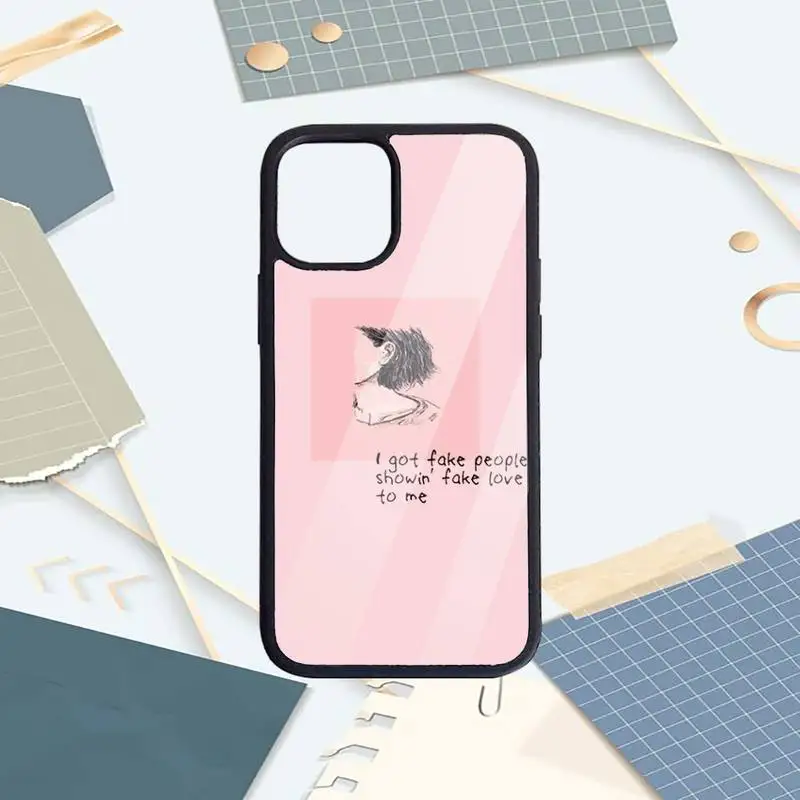 

Flower Summer Pink Aesthetic art Phone Case PC for iPhone 11 12 pro XS MAX 8 7 6 6S Plus X 5S SE 2020 XR funda