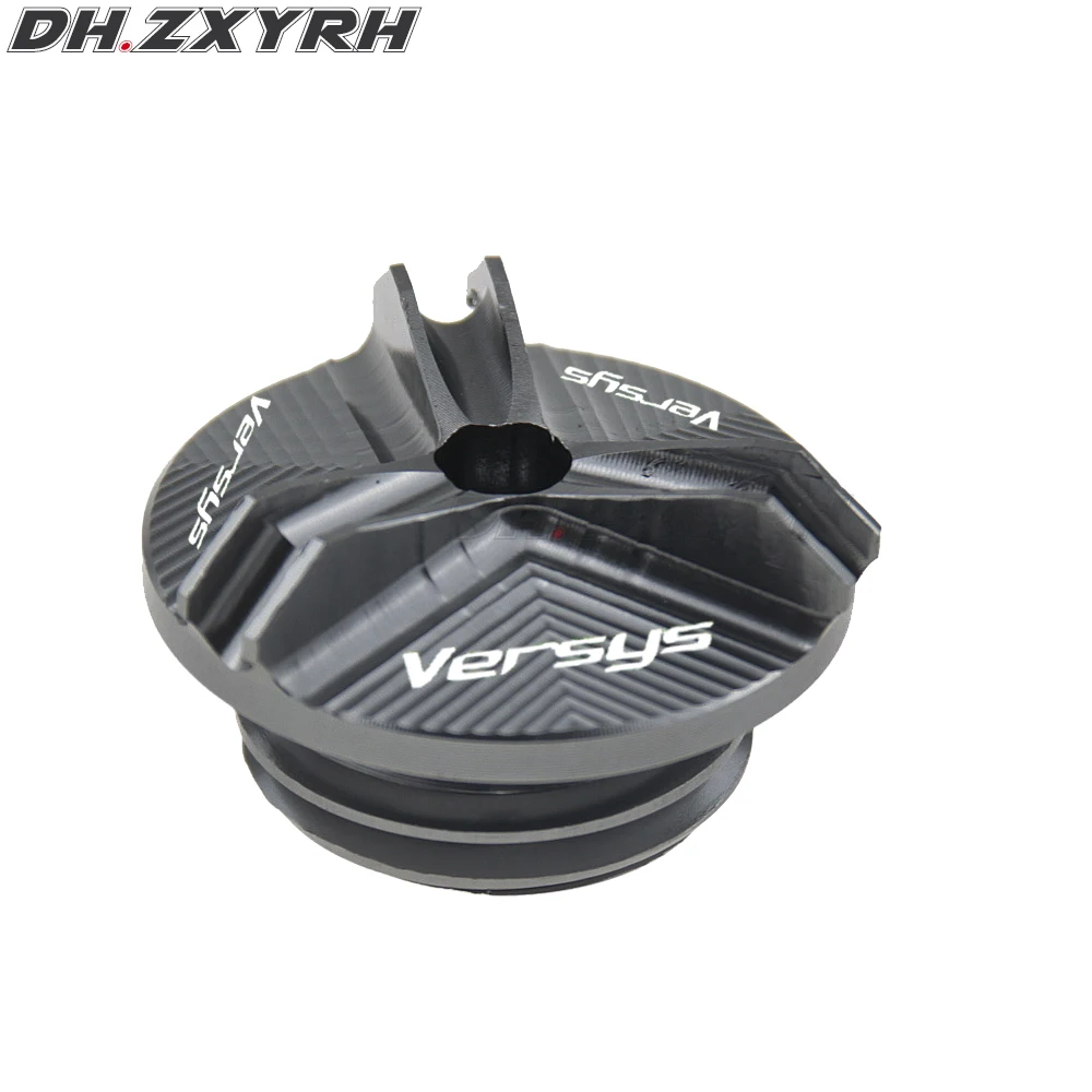 Motorcycle M20*2.5 CNC Aluminum Engine Oil Filter Cup Plug Cover For Kawasaki Versys 650 1000 versys650 LOGO | Автомобили и
