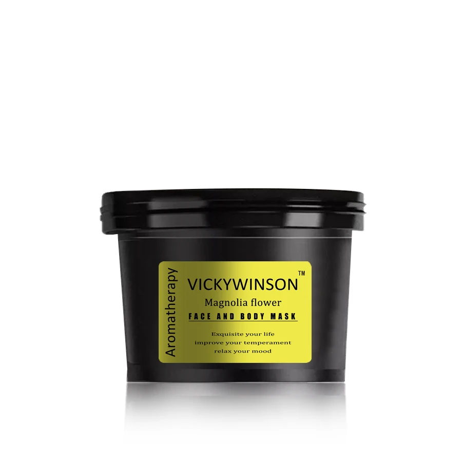 

VICKYWINSON Magnolia flower Aromatherapy scrub 50g Body Exfoliating Scrub Massage Cream Dead Skin Calluses Remover
