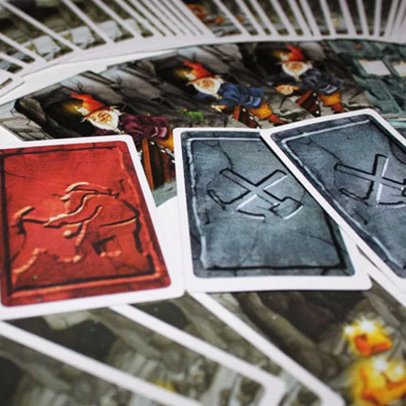Семейная настольная игра Saboteur 1 + 2 версии/Saboteur1 версия Jeu De забавная с английскими