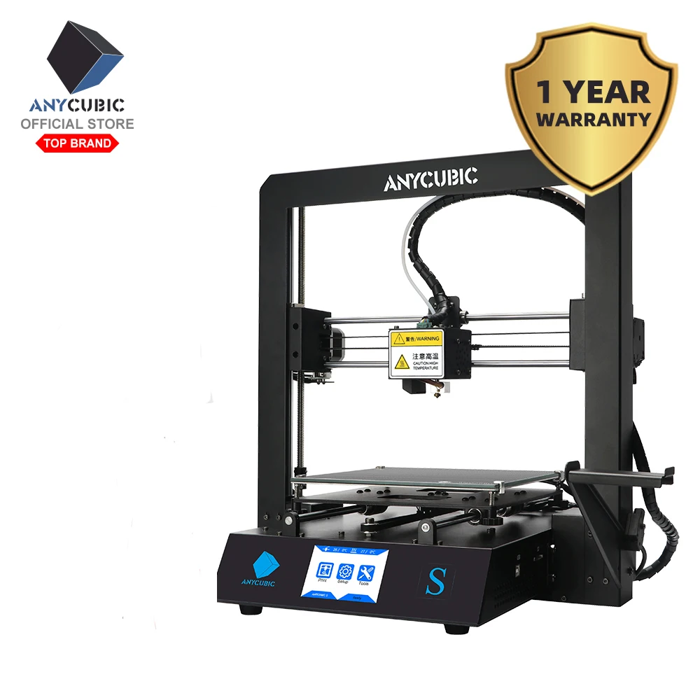 ANYCUBIC Mega-S 3d принтер Мега Обновление версии размера плюс металлический TFT сенсорный экран Высокая точность настольный 3d Принтер Комплект