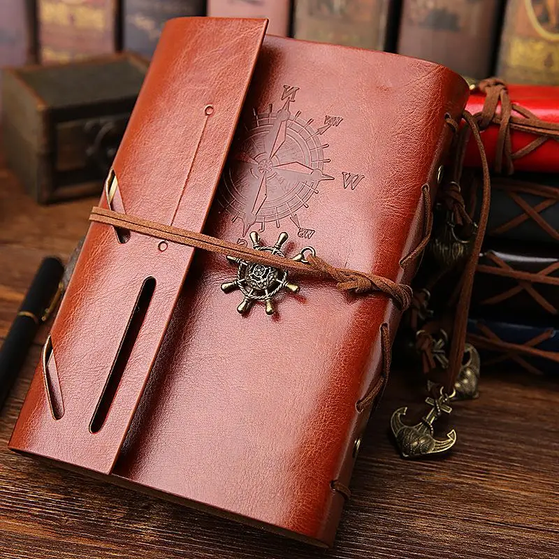 

Leather Notebook Planner Organizer Binder Books Filofax Journal Sketchbook Accessories Diary School Office Supplies Notebook A5