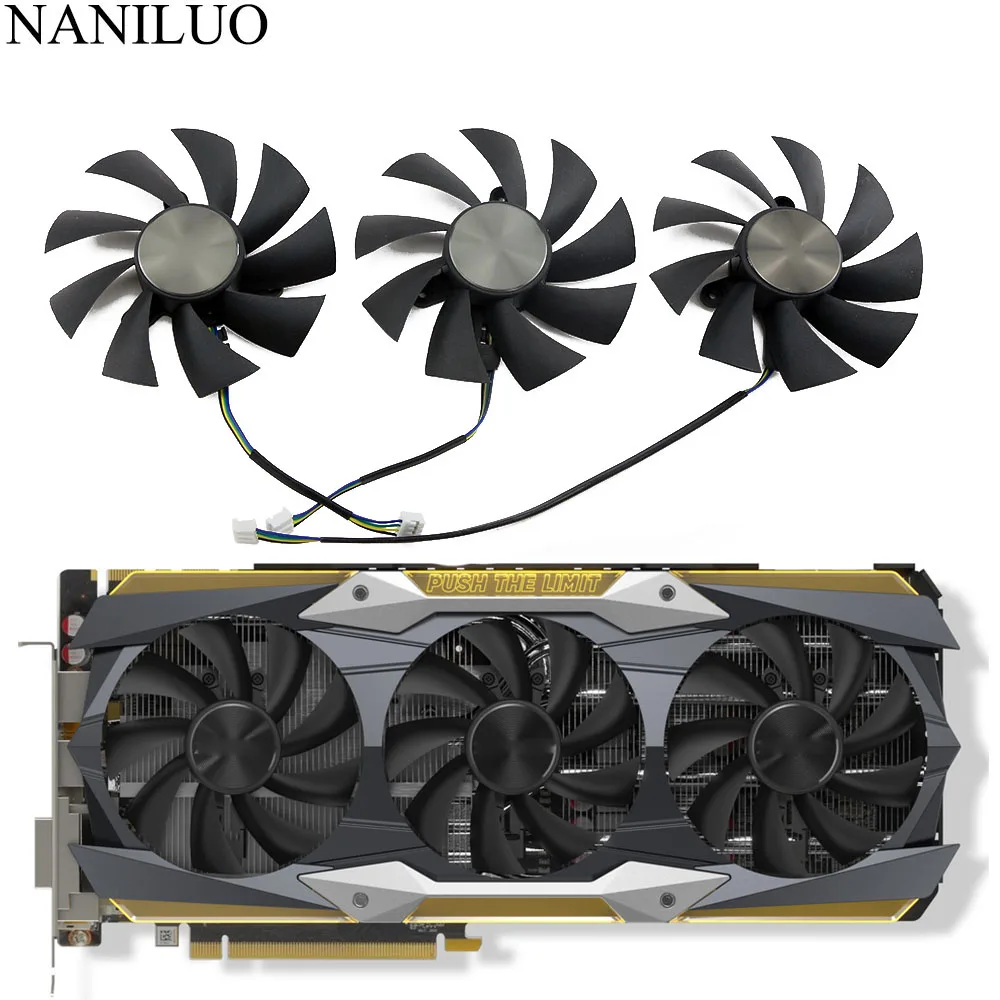 GA92S2U DC12V 0.46A для ZOTAC GTX1080Ti AMP EXTREME GTX 1080 Ti Core Edition графическая карта радиатор