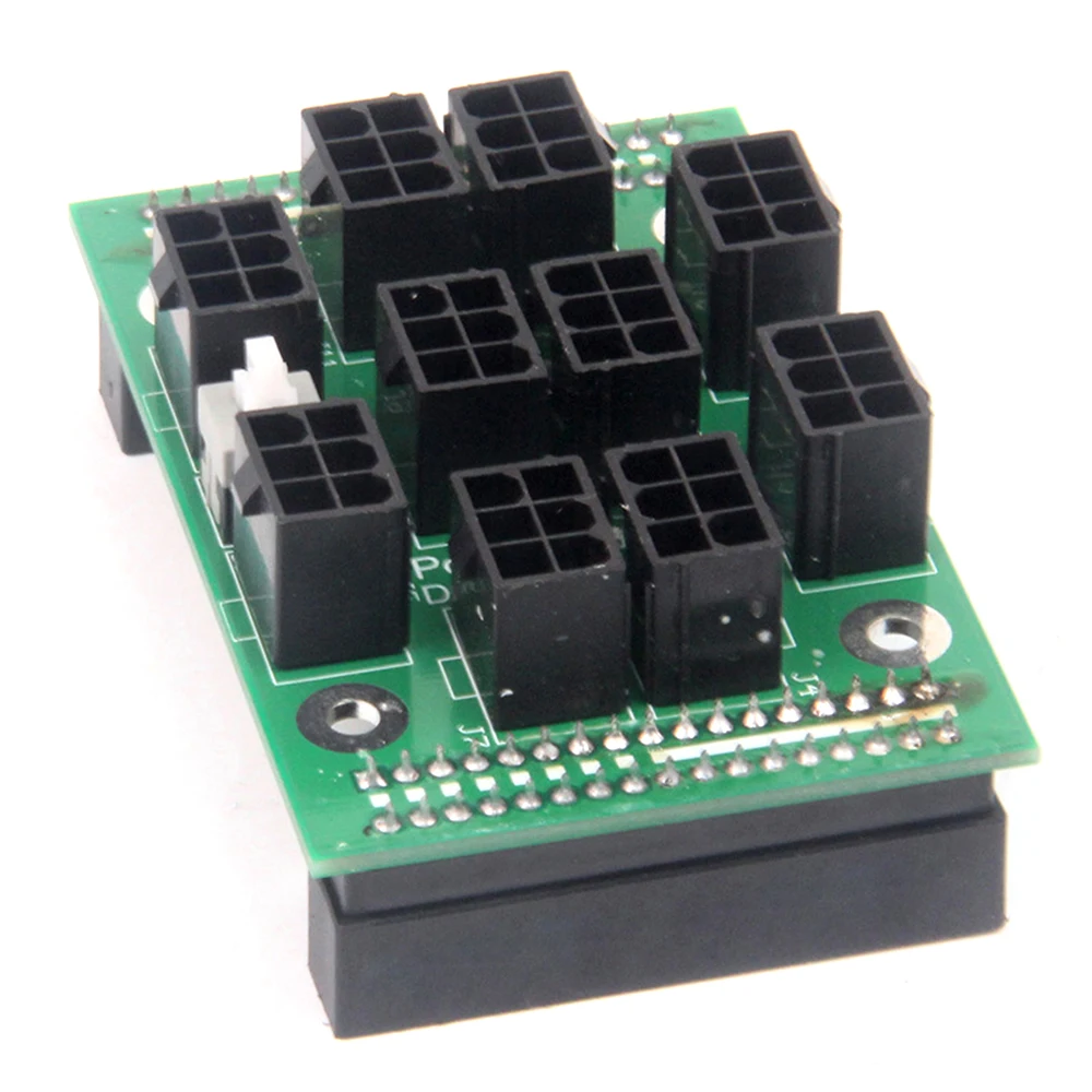 КОМПЬЮТЕРНЫЙ СЕРВЕР с двойным блоком питания плата-адаптер для майнинга