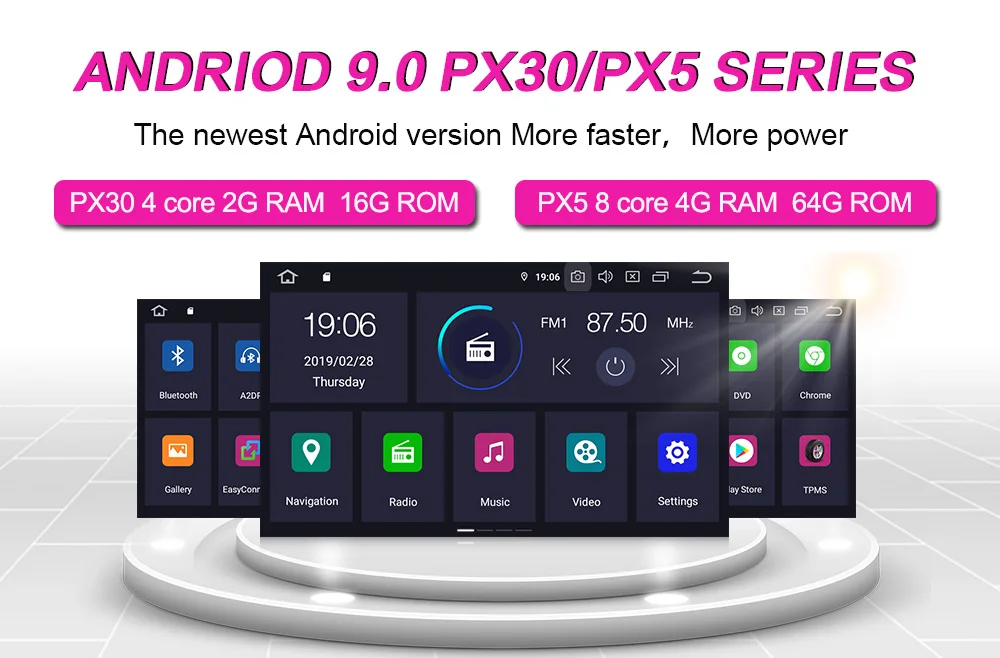 4+ 64G Автомобильный Android 9,0 Ca DVD gps плеер для Renault Megane 3 Fluence 2009- с GsP навигацией Радио стерео BT Wifi