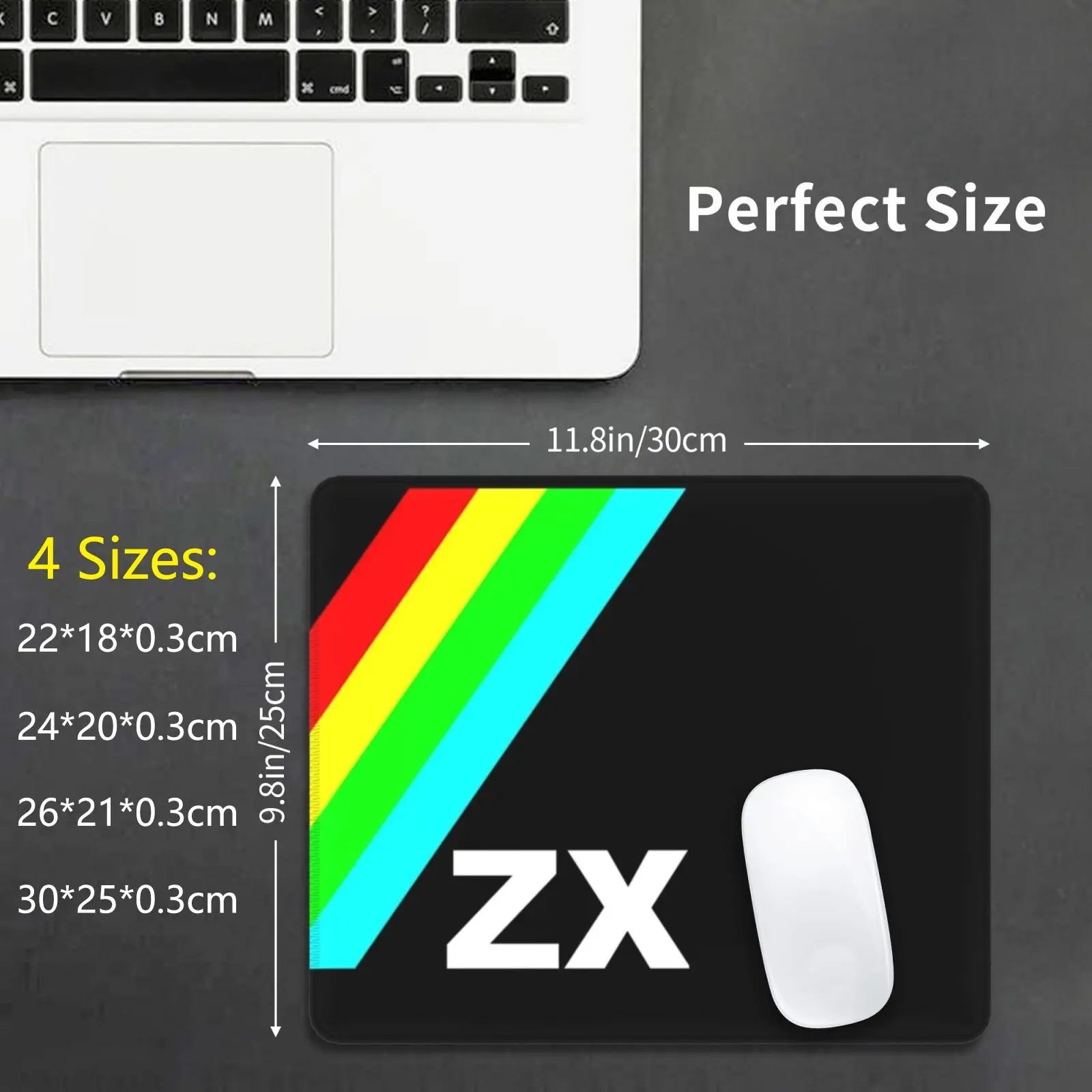 

Zx коврик для мыши DIY печать Zx спектр Ретро 80-х игр
