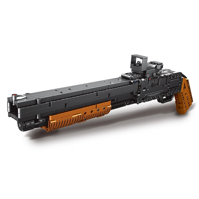 Высокотехнологичная игрушечная пистолет серии Winchester M1887 строительные блоки