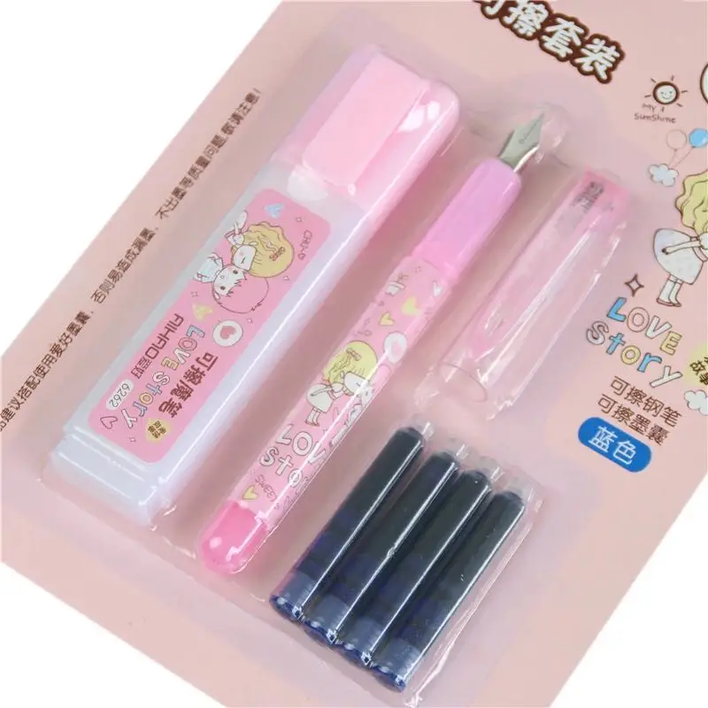 2019 Новинка стираемая ручка перьевая + чернила 0 5 мм Средний F офисные канцелярские