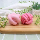 1 шт., силиконовая форма в виде шара и свечи