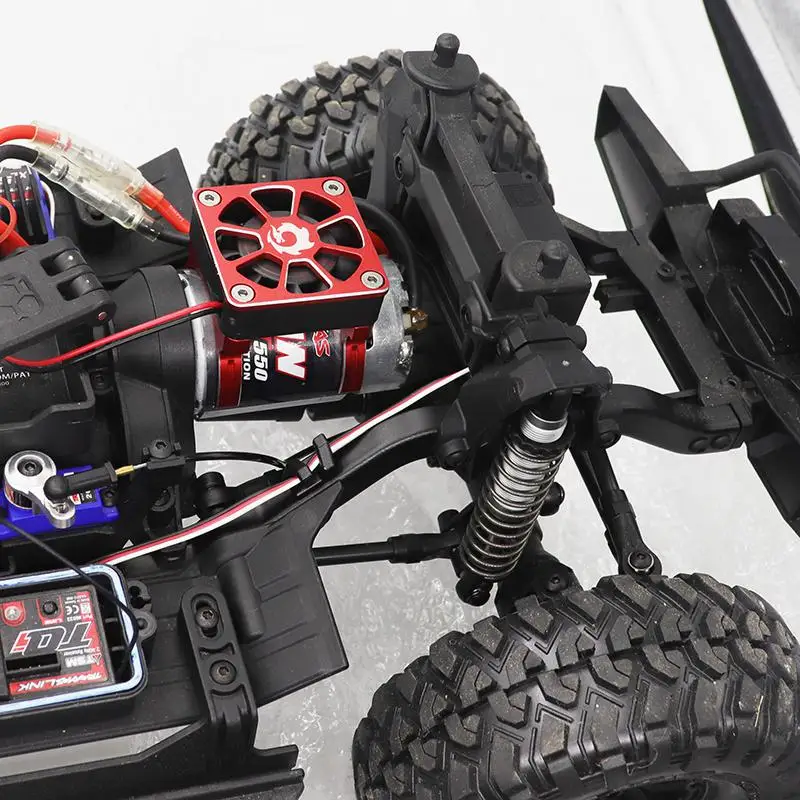 RC металла Мотор радиатора вентилятор двигателя постоянного тока для TRAXXAS TRX4 GT4
