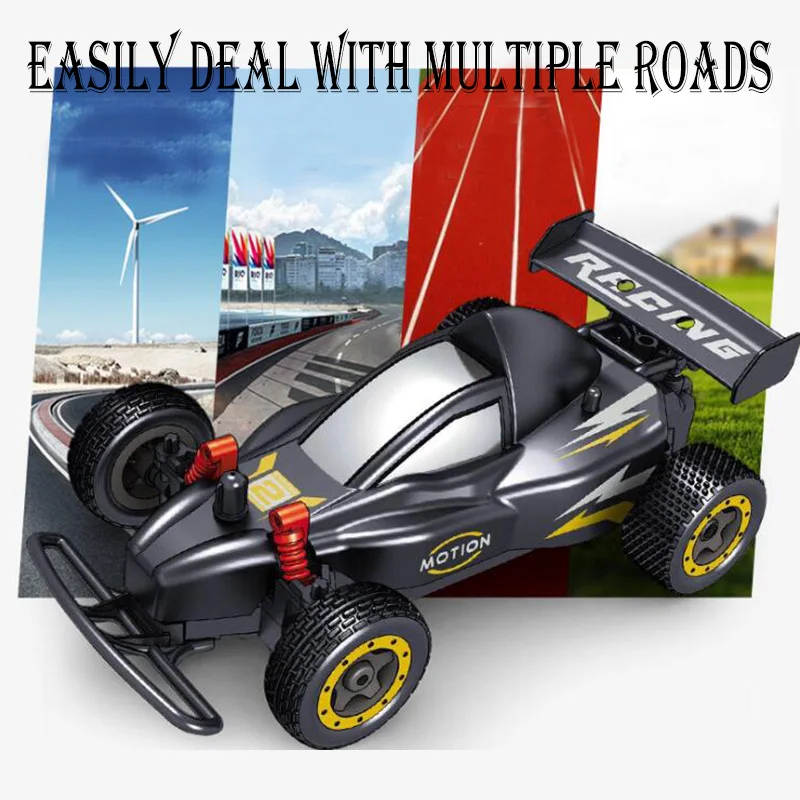 Беспроводной гоночный автомобиль с дистанционным управлением 1:20 RC 4WD 2 4G