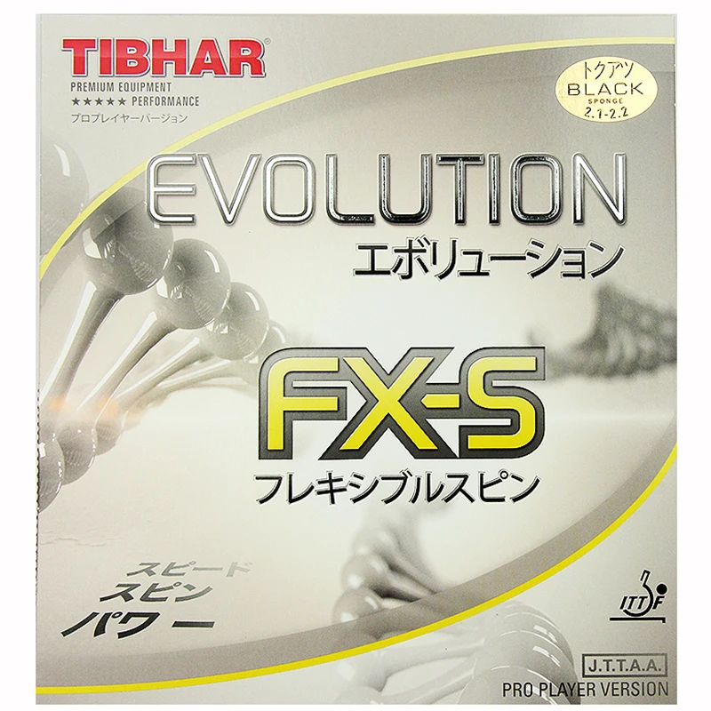 TIBHAR Evolution FX-S Germany Table Tennis Rubber Pips In Tensor Ping Pong Rubber for Fast Attack with Loop