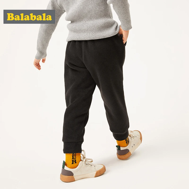 Брюки Balabala для мальчиков и девочек Сезон осень-зима Детская одежда Новинка