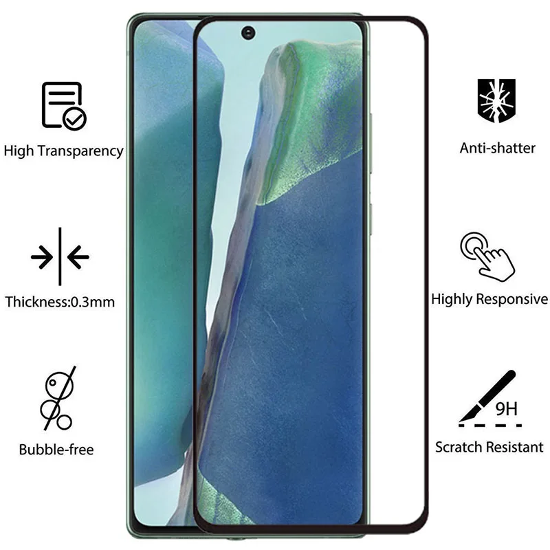 Защитное стекло для samsung note 20 закаленное galaxy 5g пленка 9h | Мобильные телефоны и