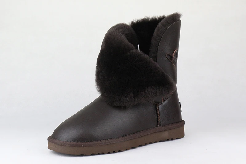 В 2019 году австралийские зимние сапоги с пряжкой высокого качества настоящая