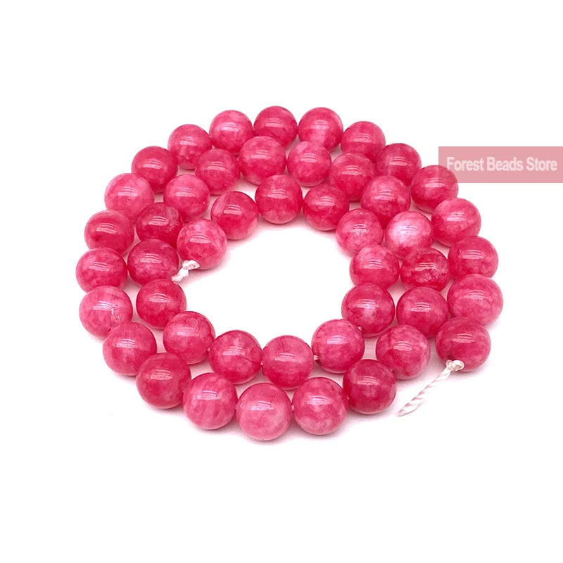 Бусины из натуральной яшмы 15 дюймов нить 4 6 8 10 12 мм|Ювелирная фурнитура и