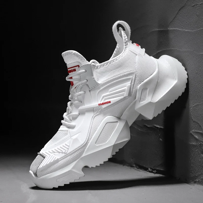 Мужские кроссовки легкие на шнуровке брендовые трендовые спортивная обувь