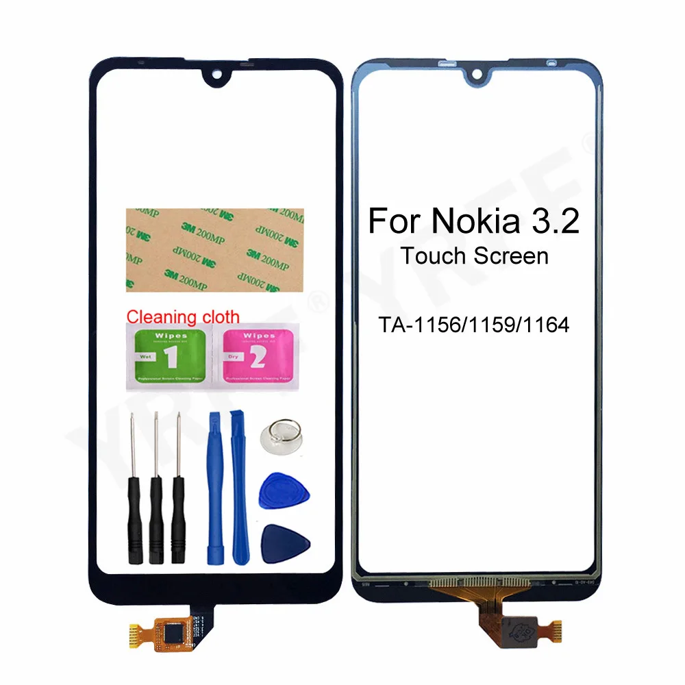 Для Nokia 4 2/3 2/2 1 телефон сенсорный экран дигитайзер сенсорная стеклянная панель
