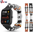 Кожаный ремешок для смарт-часов Xiaomi Huami Amazfit GTS 2  Gtr 42 ммBip Lite