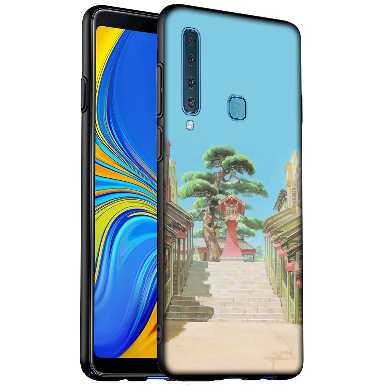 Матовый Мягкий силиконовый чехол для Samsung Galaxy A6 A7 A8 A9 2018 A3 A5 2016 2017 Note 9 8 10 Plus 20