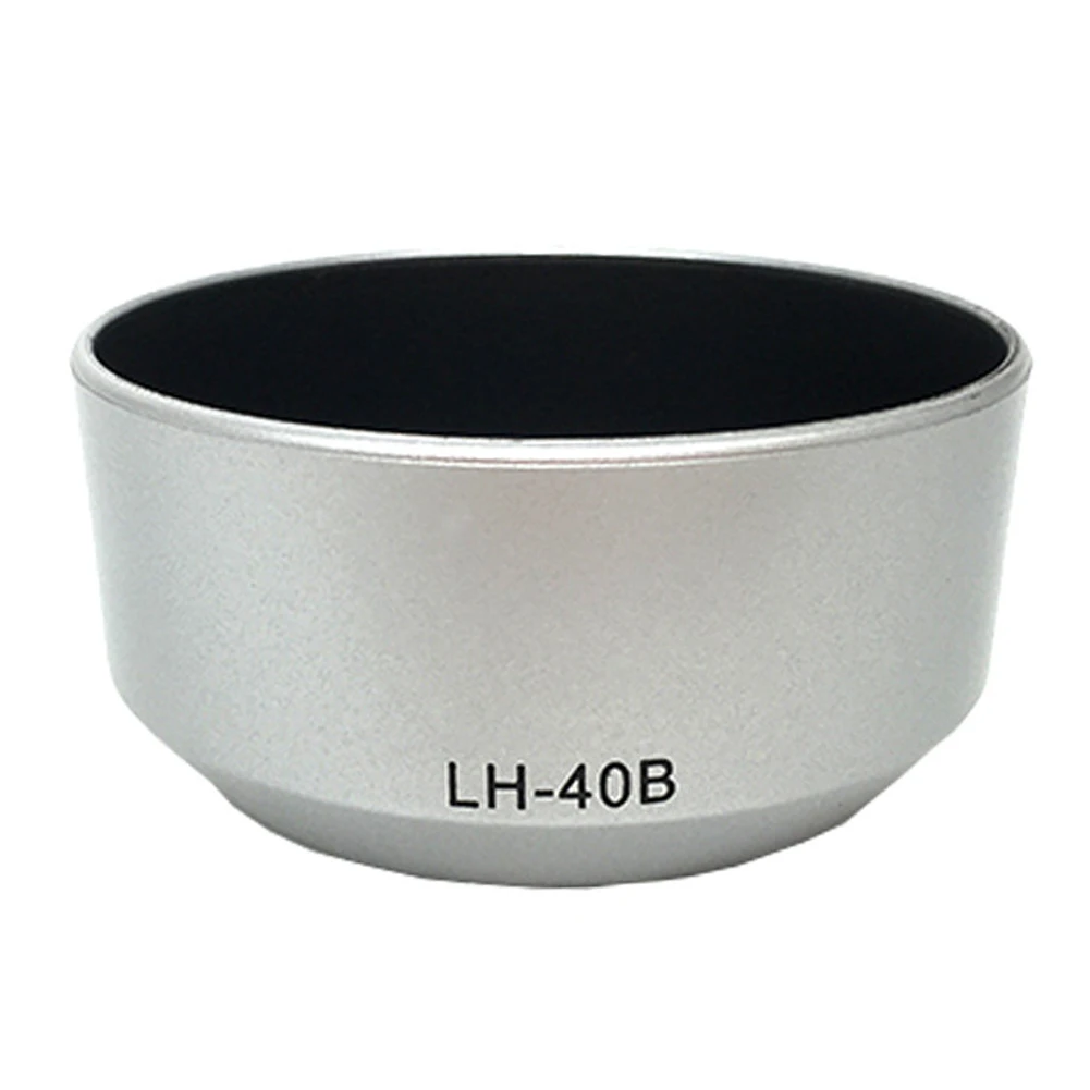 LH40B Practical 1:1.8 Camera Accessories Lens Hood Replacement Easy Install Solid Professional 45mm For Olympus M.ZUIKO DIGITAL |