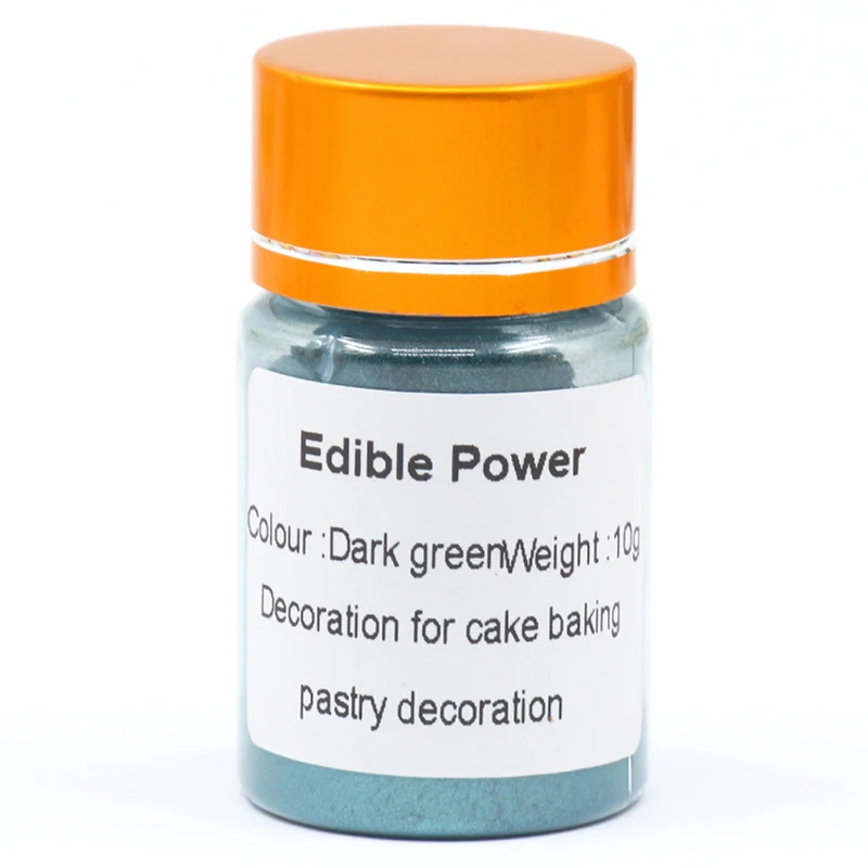 Съедобная пищевая раскраска пудра для украшения торта кондитерские изделия хлеб