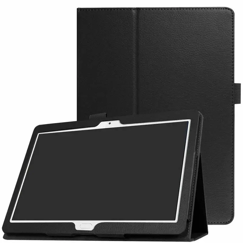 Флип чехол для Huawei MediaPad M3 Lite 10 из искусственной кожи с зернистой фактурой флип