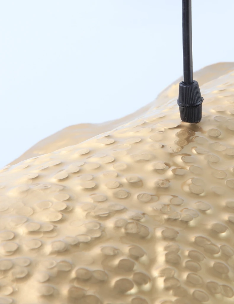 Nordic Lotus Leaf Led Pendant Lights Dining Room Restaurant Bar Metal Lamp Living Decor Suspension Light Fixtures | Лампы и освещение