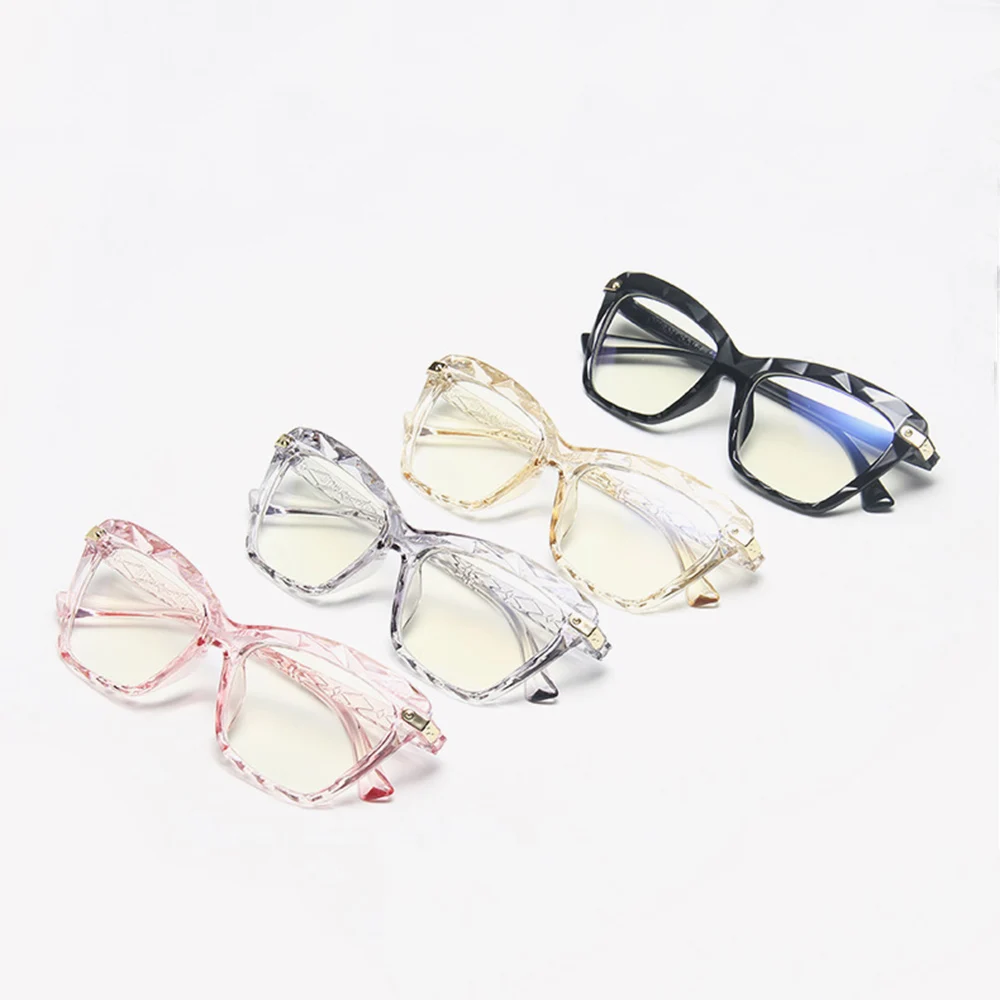 

New Clear Cat Eye Spectacles Fashion Glasses Anti Blue Light Glasses Cat Eye Blue Light Blocking Computer
