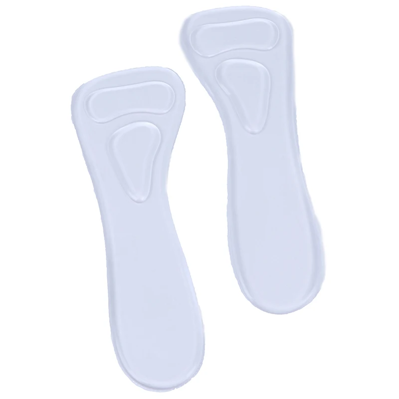 1 пара массажные Нескользящие ортопедические стельки длиной 3/4 для женщин на