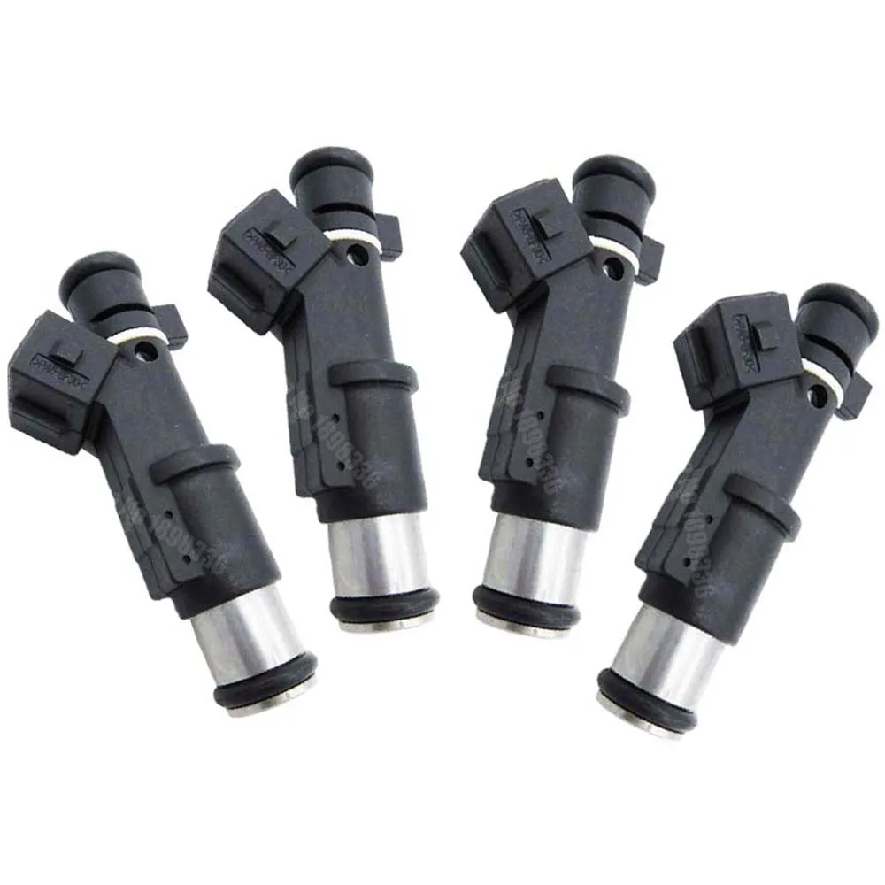 4 шт. новые бензиновые топливные инжекторы для Peugeot 206 307 406 Citroen C4 C5 C8 Evasion Jumpy Xsara 2 0