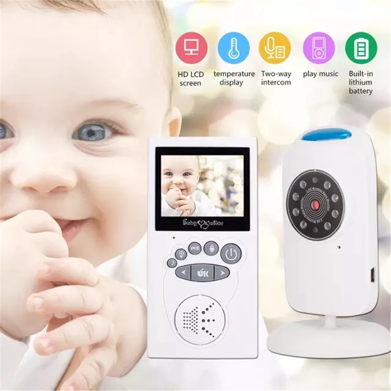Беспроводной Детский Монитор 2 40 дюймов способа разговора ночного видения